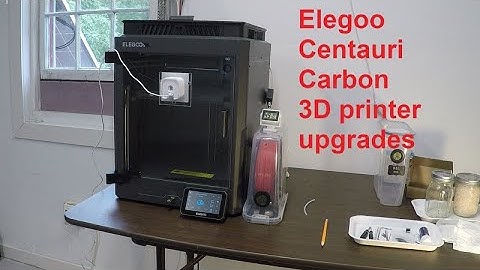 Elegoo Centauri Carbon upgrades