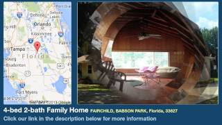 4-bed 2-bath Family Home for Sale in Babson Park, Florida on florida-magic.com