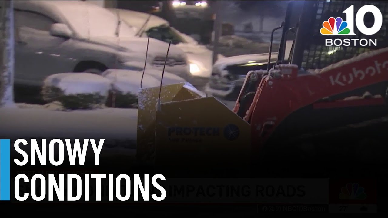 Winter weather impacts roads, delays flights ahead of holidays - YouTube