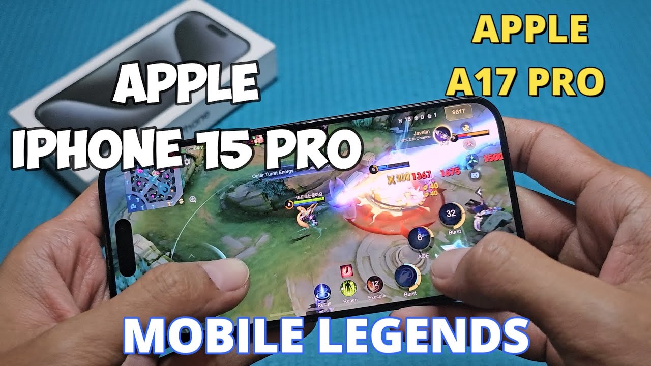 Mobile Legends in Apple iPhone 15 Pro
