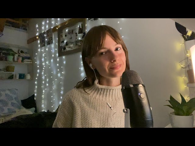 ASMR | rambling, tapping, close-up whispers | where have I been? 🌙🏡🏕️