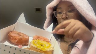 Trying Krispy Kreme’s New Seasonal Flavors.. Were They Worth It 🍩