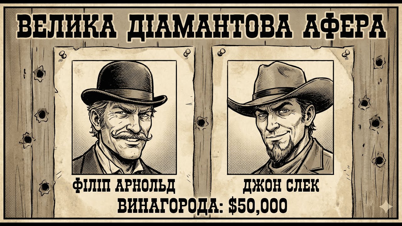 Велика діамантова афера (Country synthwave, country drive music, comics edition)