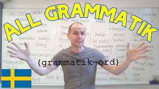 All svensk grammatik... nästan (grammatisk översikt) SFI