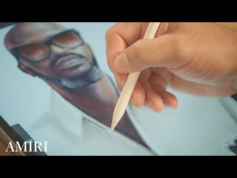 AMIRI Custom Performance Look for Black Coffee