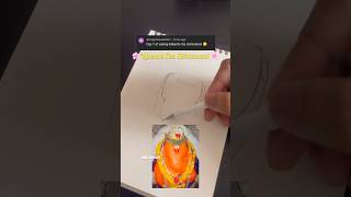 Kalamb Cha Chintamani Drawing ✍️🌸 #ytshorts #art #drawing #bappa #mumbai