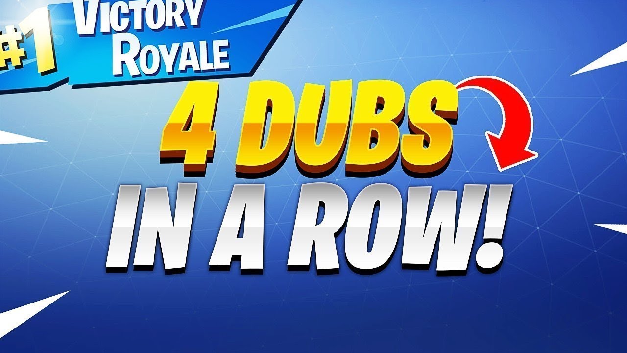 Fortnite Chapter 2 || 4 Wins In A Row - YouTube