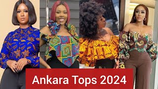 50+ TRENDY Ankara Tops for Jeans 2024 screenshot 5