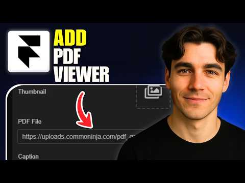 How To Add A PDF Viewer To Framer (Tutorial 2026)
