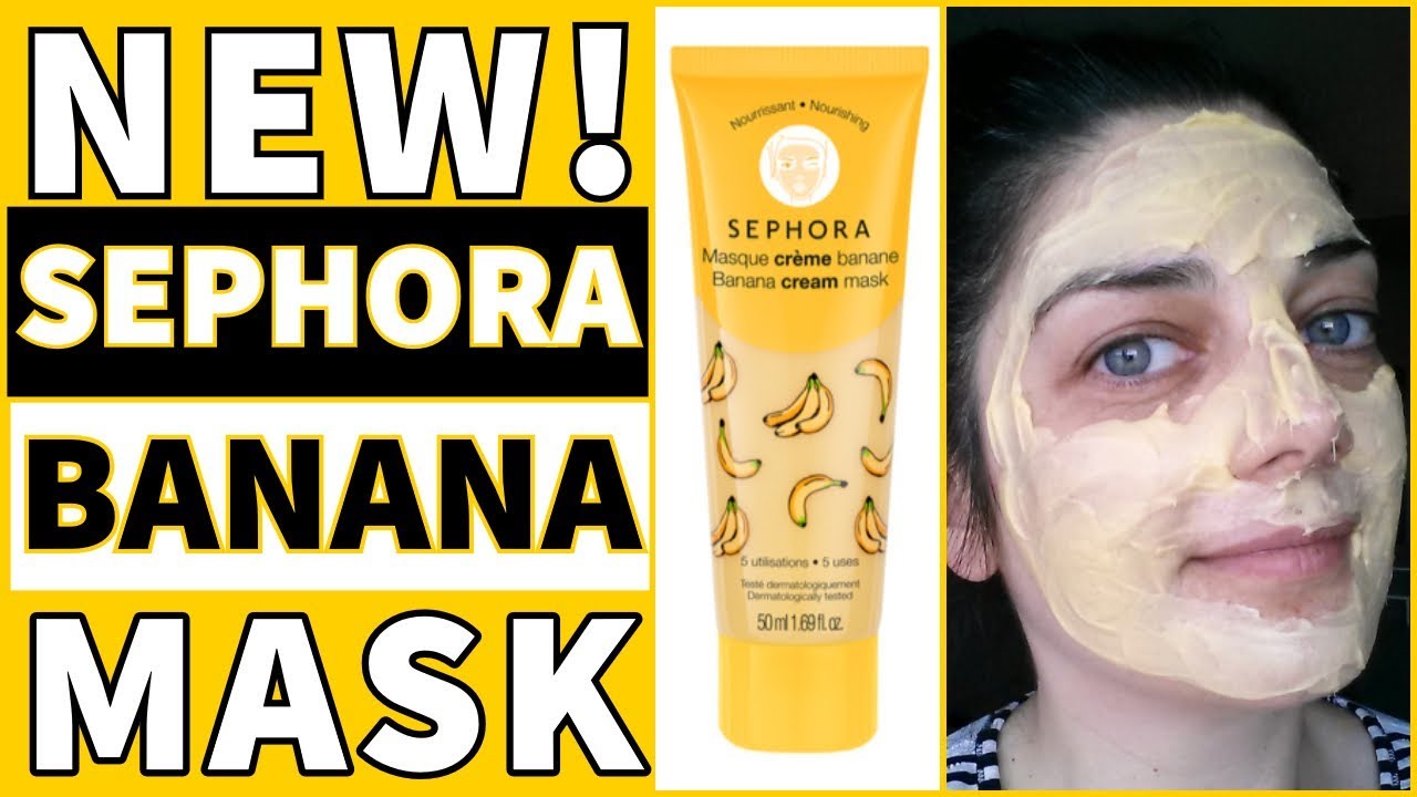 SEPHORA COLLECTION INSTANT MASKS Banana Cream YouTube