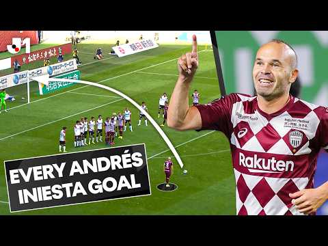 Every Andrés Iniesta Goal In The J. League For Vissel Kobe!