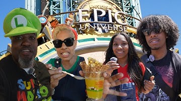 Our First Time at Epic Universe| The ULTIMATE Family Theme Park Day!