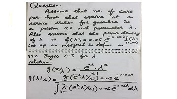1 Bayesian interval estimation
