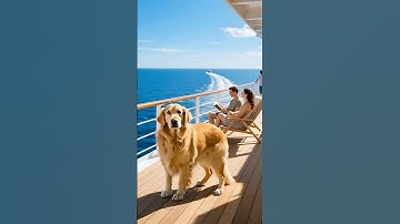 ❤️AI Educational Story: Golden Retriever Ocean Hero | Animal Intelligence & Loyalty | Family Content