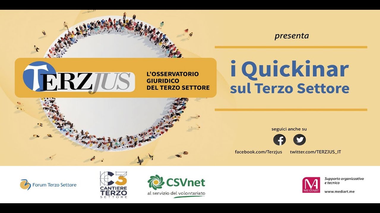 16/03/2021 Gli adeguamenti statutari di ODV e APS in vista dell’ingresso nel RUNTS notaio Iannaccone