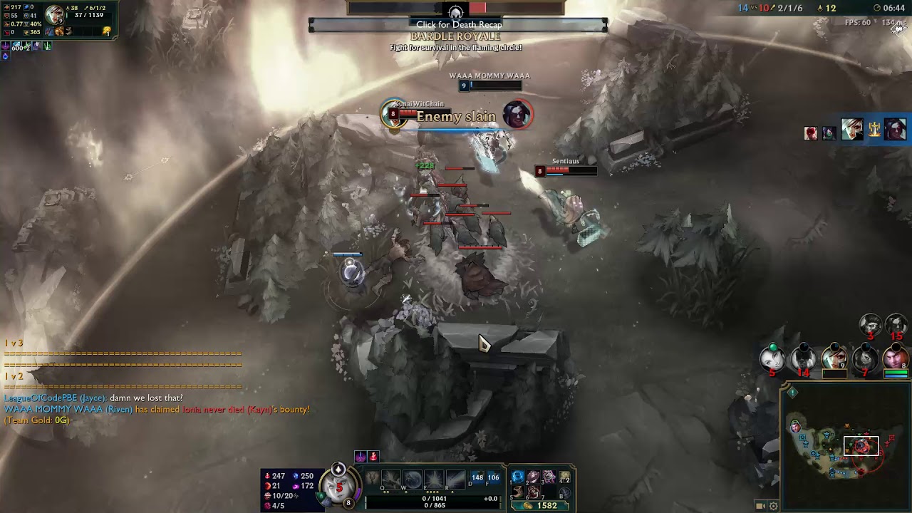 League Nexus Blitz Gameplay