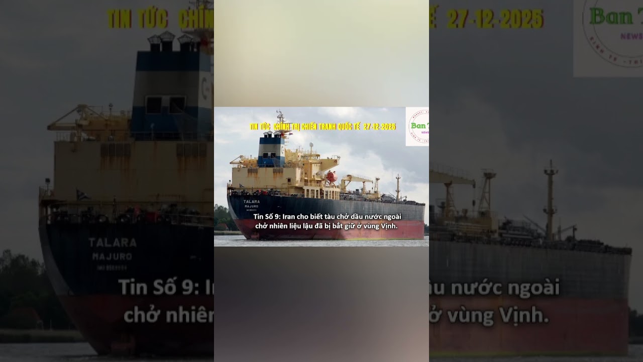 Iran bắt giữ tàu chở nhiên liệu lậu ở vùng vịnh