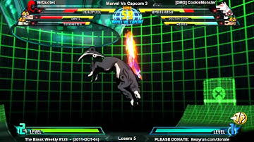 The Break Weekly #128 - MvC3 L5 - MrQuotes VS [DMG] Insaynne