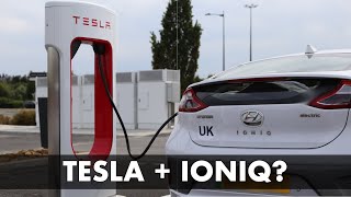 Can Tesla Charge a Hyundai Ioniq EV? We Test it Out!
One of the key questions I had - and I know some followers have as well - is whether the Ioniq EV 28kWh aka Hyundai Ioniq Classic is compatible with Tesla Superchargers. With these opening up in many countries such as the UK, France, the Netherlands, etc… these can become a key enabler of longer trips for such a small battery EV.
So does it work and I would I use the Tesla Superchargers ? We respond briefly here in this video
I use Octopus Go for home electricity. Referral link for a £50 discount on joining Octopus Energy
https://share.octopus.energy/jolly-snow-221
I Cant Stop by Punch Deck | https://soundcloud.com/punch-deck
Music promoted by https://www.free-stock-music.com
Creative Commons Attribution 3.0 Unported License
https://creativecommons.org/licenses/by/3.0/deed.en_US
#ioniqev #tesla #supercharger Can Tesla Charge a Hyundai Ioniq EV? We Test it Out!