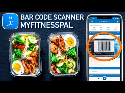 How to Put In Food with Barcode Scanner