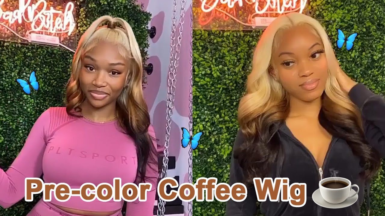 Ombre Coffee Wig Installed!☕ 