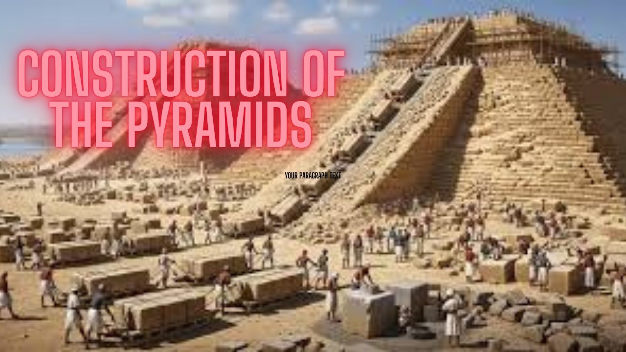 Pyramid Constuction Ramp Pyramid Construction: New Theory Challenges Ramp Method - YouTube