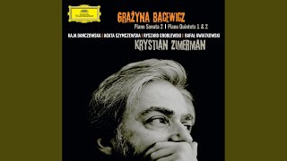 Bacewicz: Piano Quintet No. 1 - I. Moderato molto espressivo