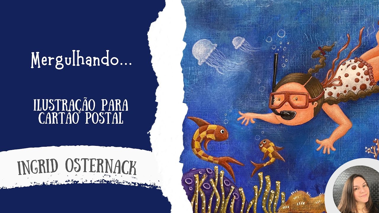 Ilustração para Cartão Postal