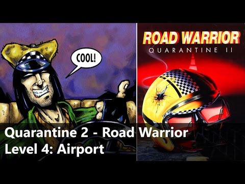 Quarantine 2 - Road Warrior [PC, DOS] - Walkthrough - Level 4: Airport
