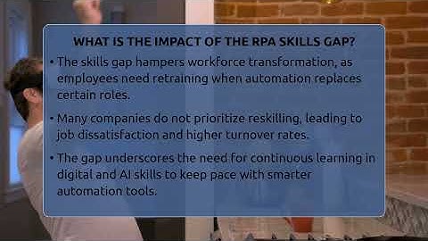What Is The Impact Of The RPA Skills Gap? - Talking Tech Trends