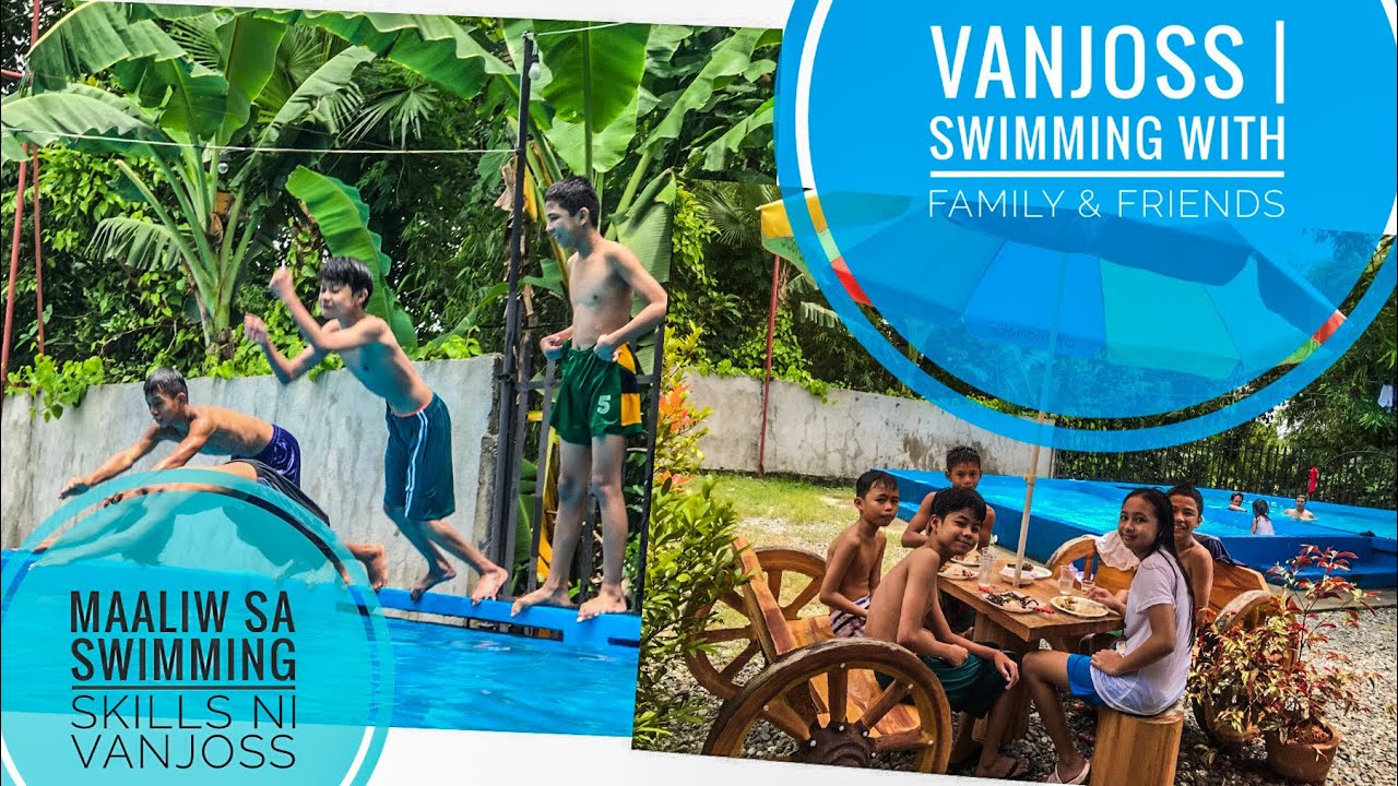 #Vanjoss Bayaban|Swimming with family & friends|Maaliw sa #swimming skills ni Vanjoss #Vanjossnatics