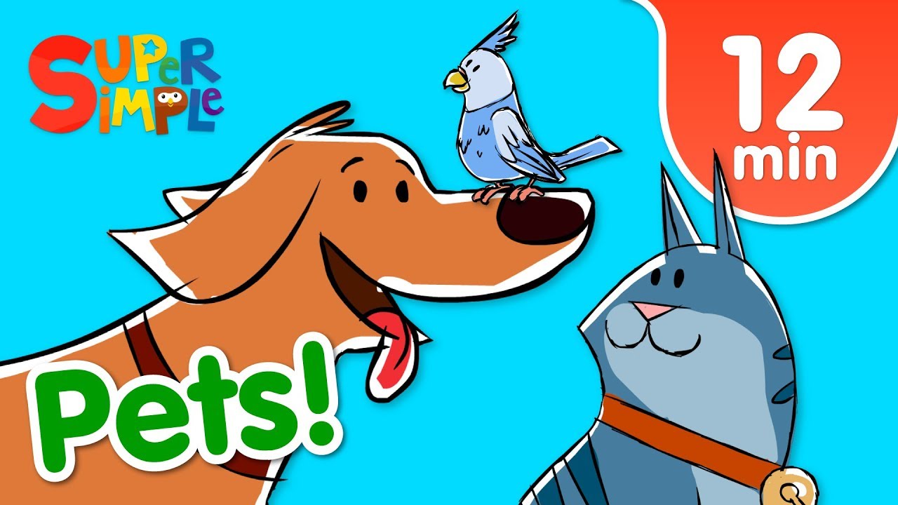 Our Favorite Songs About Pets  Kids Songs  Super Simple Songs