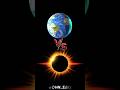 Earth Vs Solar Eclipse Shorts Earth Vs Solar Eclipse Shorts