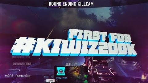 Insane Terrace Shot + Leftover #Kiwiz200k @RedKiwiz