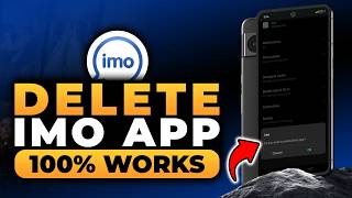 How To Delete Imo APP (𝟮𝟬𝟮𝟲) | 100% WORKS | NO Yapping, To The Point! | FAST & EASY screenshot 2