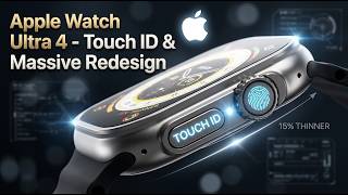 Apple Watch Ultra 4: Touch ID & Massive Redesign LEAKED!