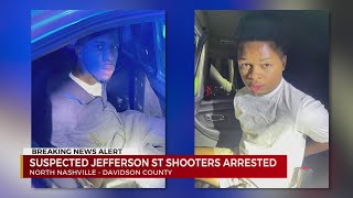 Suspected Jefferson Street shooters arrested