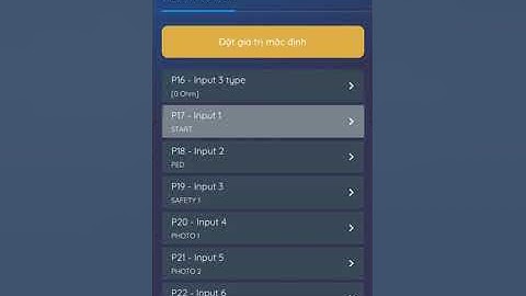 Cài đặt công tắc cổng Lumi - Trên App