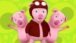 эта маленькая поросенок рифмы | This Little Piggy | Kids Baby Club Russia | Мультфильмы для детей
