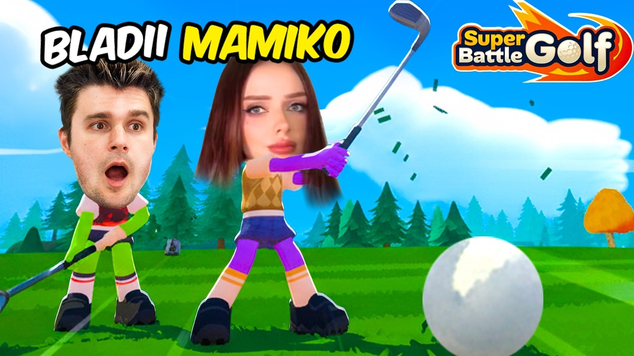 MAMIKO POKAZUJE NAM jak SIĘ GRA w GOLFA!!! | Super Battle Golf