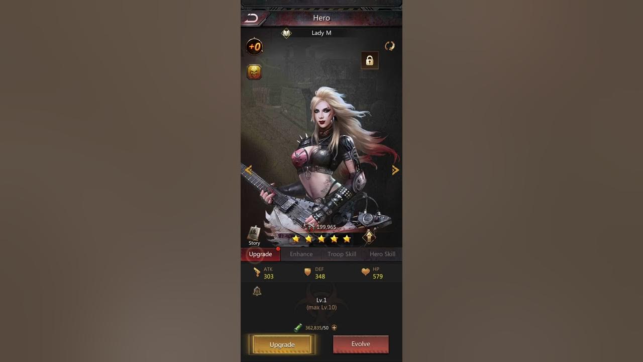 Puzzles and Survival, Get Hero Lady M from Ace Commander II Fragments