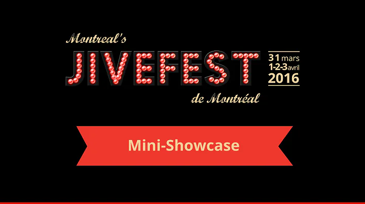 JiveFest 2016 - Mini-ShowCase - Myriam Ttreault et Alicia May Hbert - Rockabilly Jive