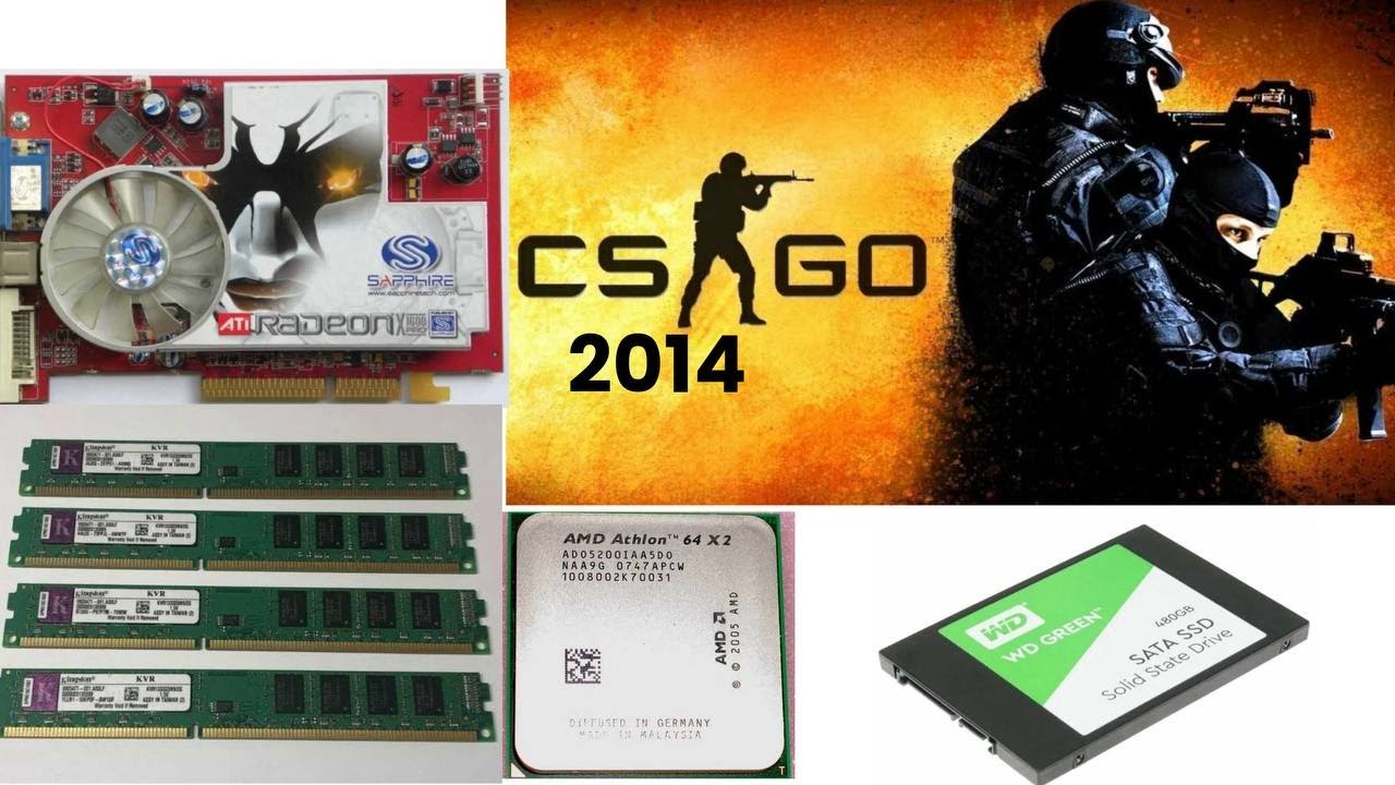 CS:GO 2014 года, которая пойдет на любом ПК?!(запуск на athlon 64 x2 ...
