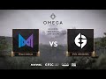 Team Nigma vs Evil Geniuses, OMEGA League: Europe, bo3, game 1 [Maelstorm & Maden]