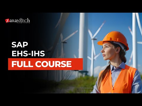 SAP EHS IHS Training Full Course ZaranTech 