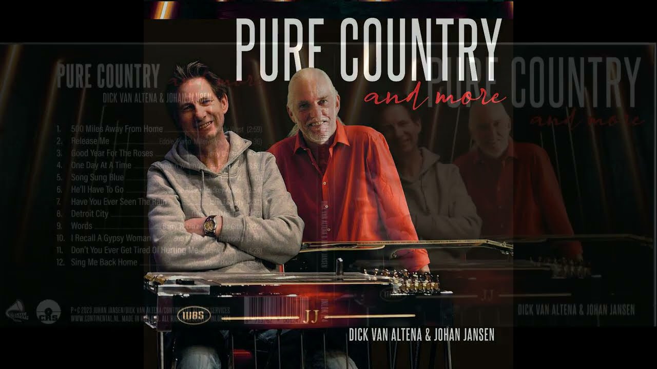Dick Van Altena & Johan Jansen - Song sung blue (CD Pure country