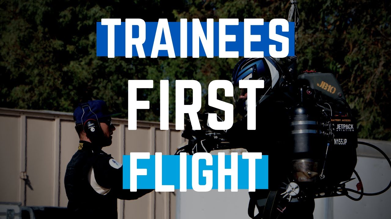 TRAINING CENTRE OPEN! Trainees FIRST Flight... - YouTube