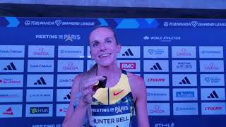 Georgia Hunter Bell Pense Pouvoir Battre Le Record Du Monde Du 800M Et Remporte Le 1500M Du Meeti...