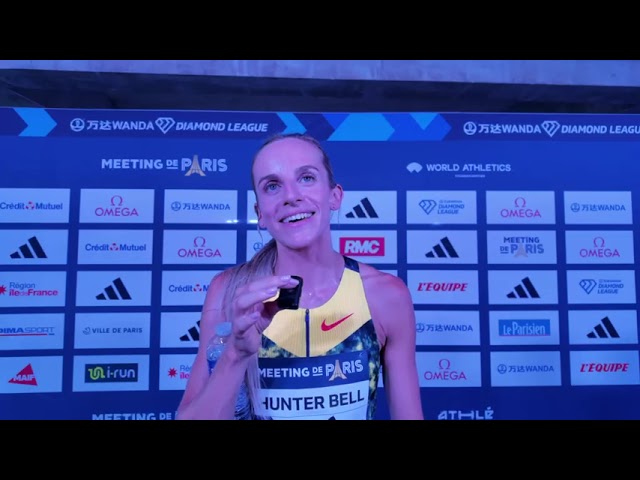 Georgia Hunter Bell Thinks She Can Break 800m World Record, Wins Paris DL 1500m In 3:55.63