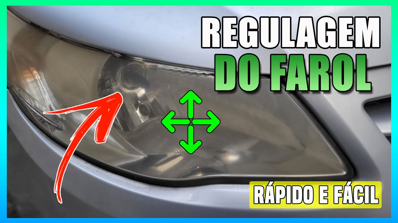 GOL G5 - COMO REGULAR O FAROL SIMPLES E FÁCIL! - YouTube